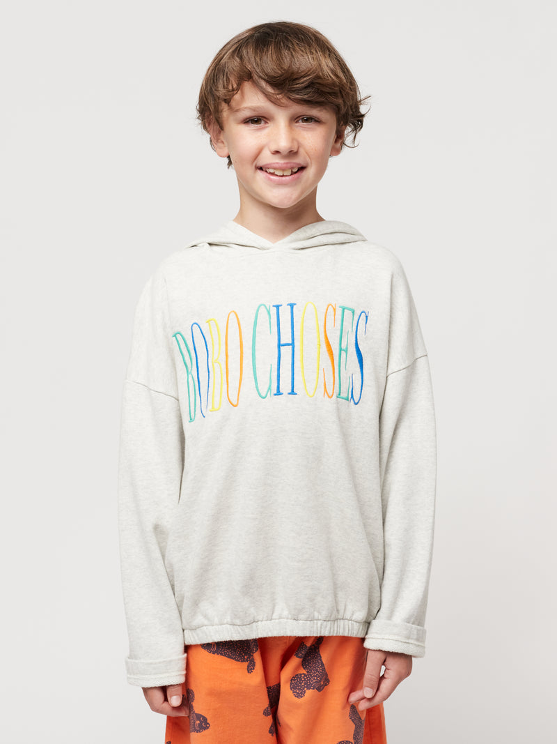 Bobo Choses Embroidery hoodie sweatshirt