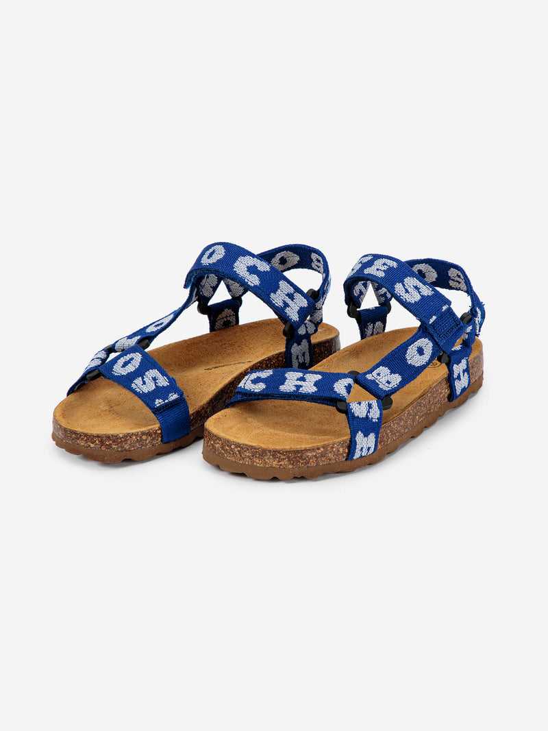 Sandalias Bobo Choses estampadas azules