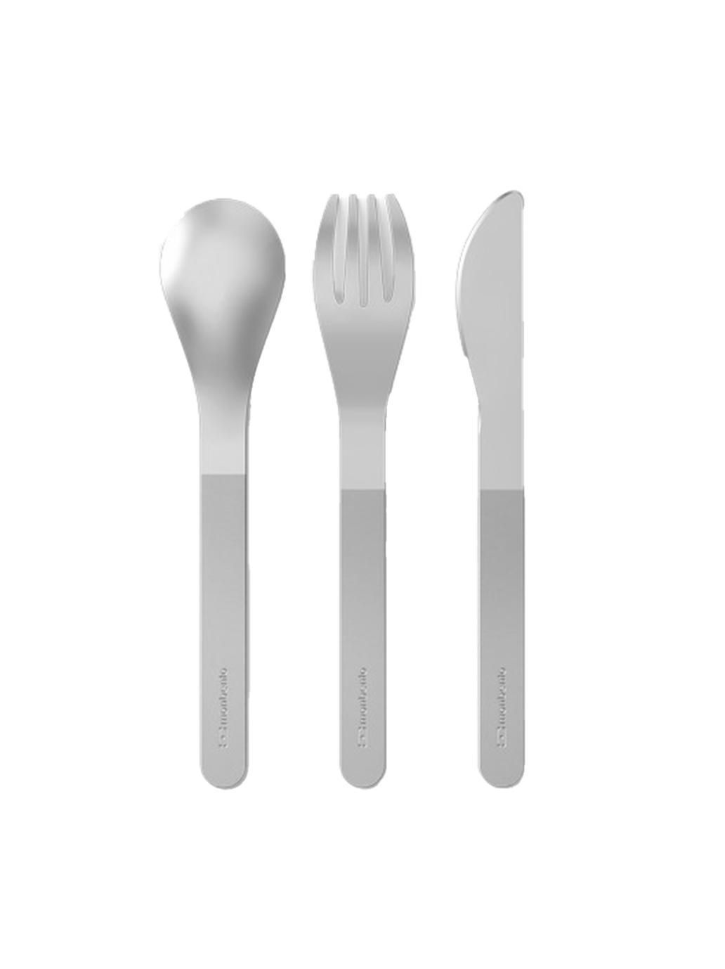 Cutlery set in a case