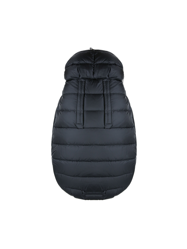 Down sleeping bag for a stroller black