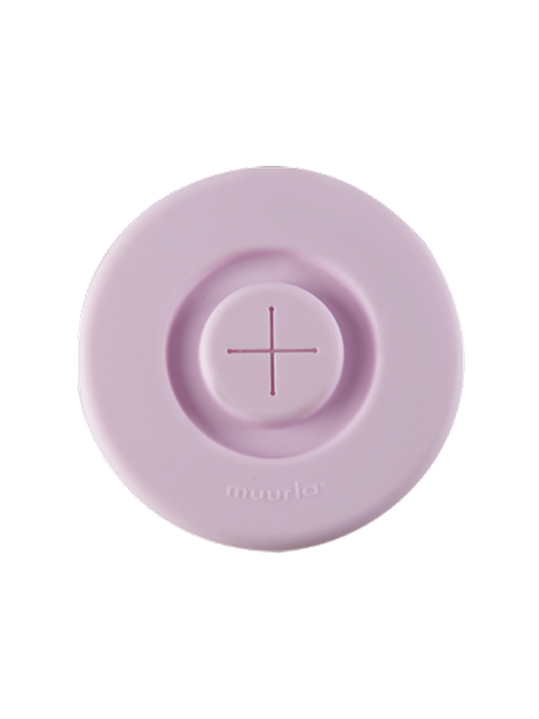 Silicone cup lid pink