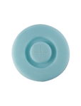 Silicone cup lid blue