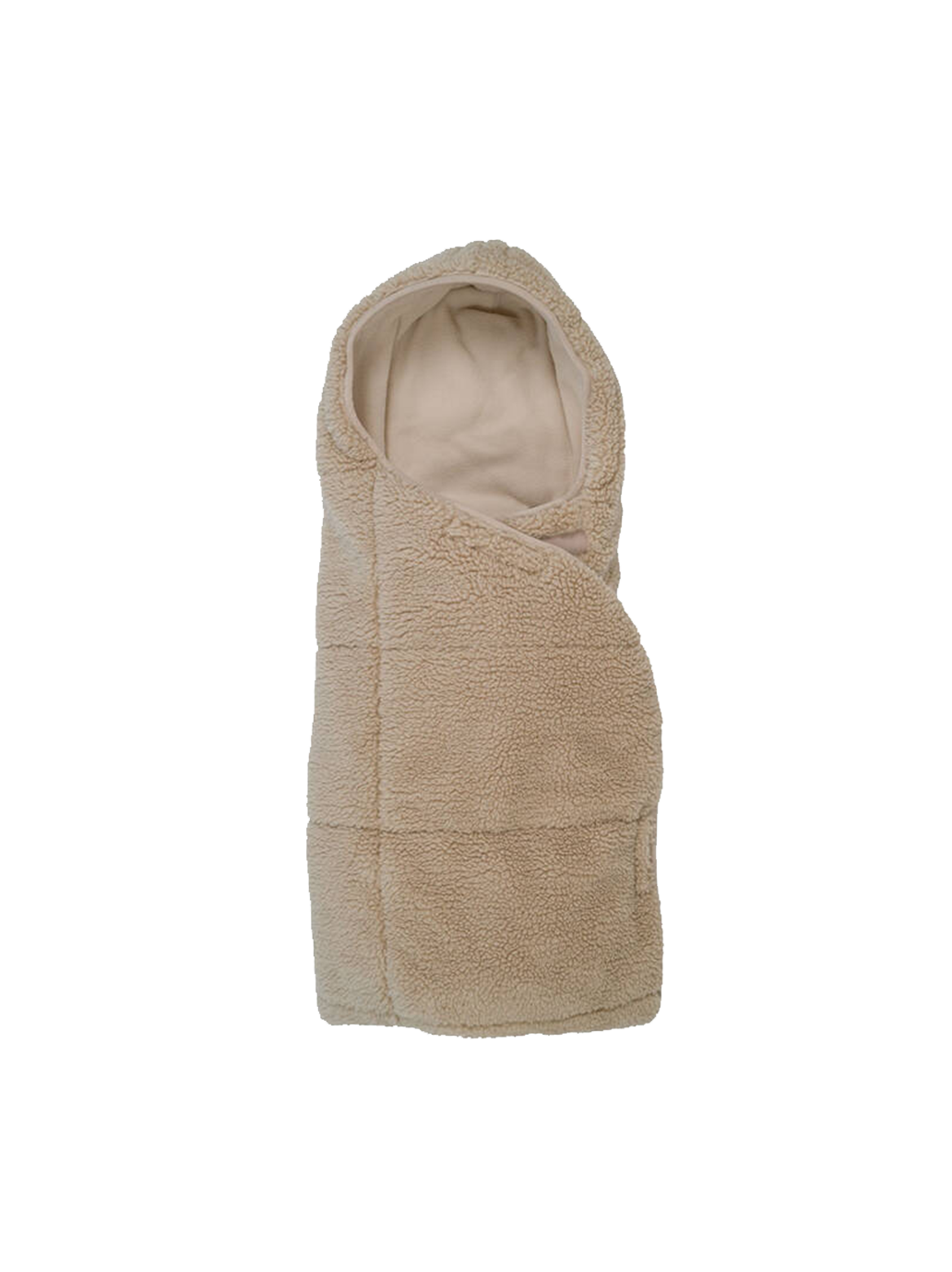 Multifunctional Teddy fleece sleeping bag cover