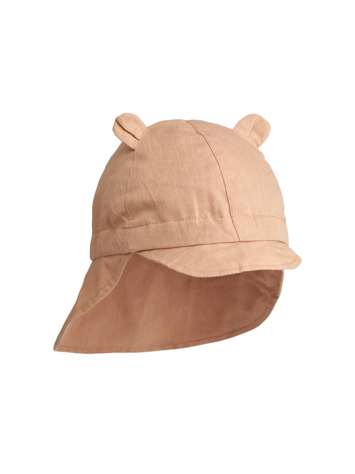 Cotton sun hat for babies pale tuscany