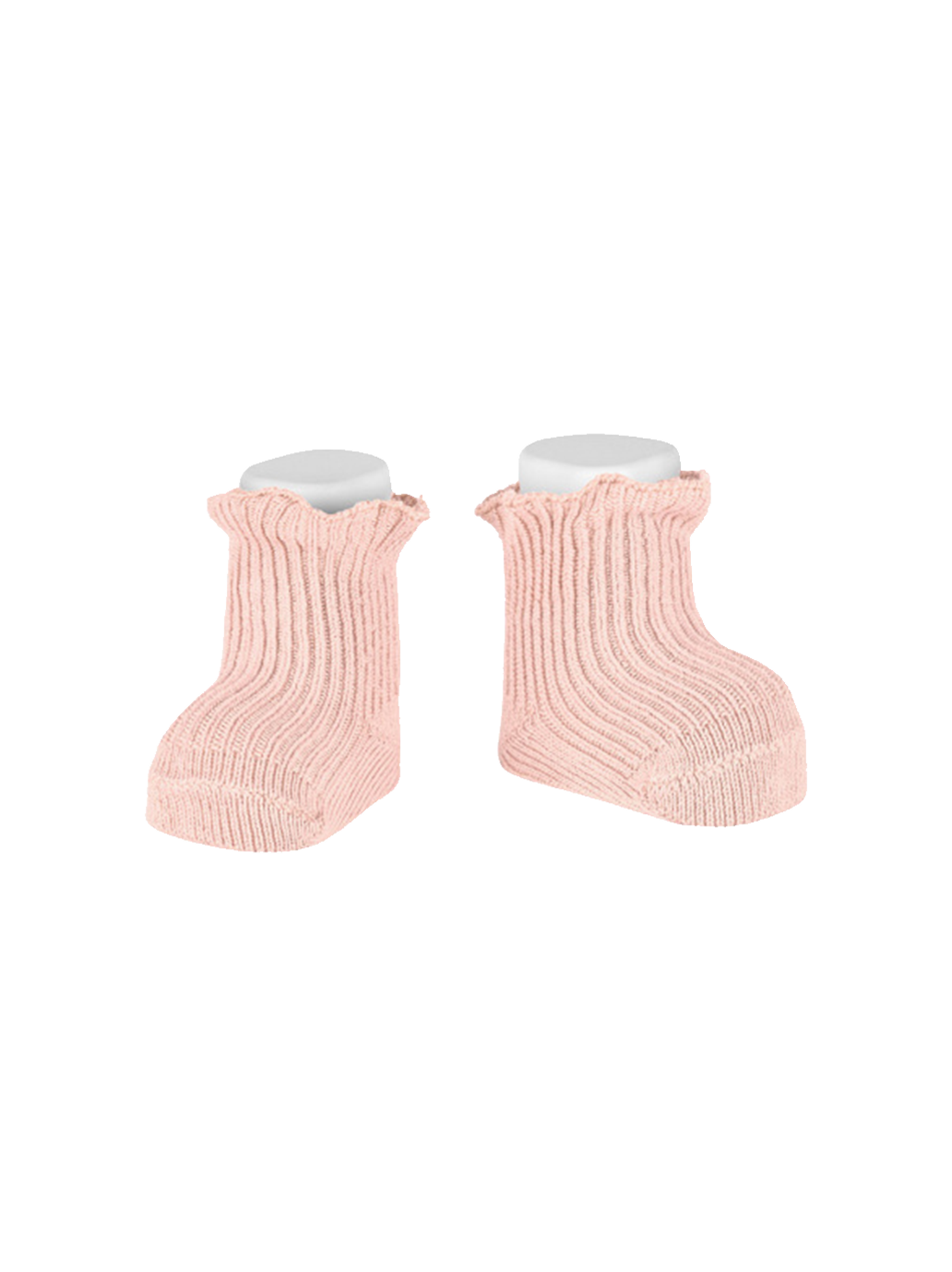 Baby socks with ruffles