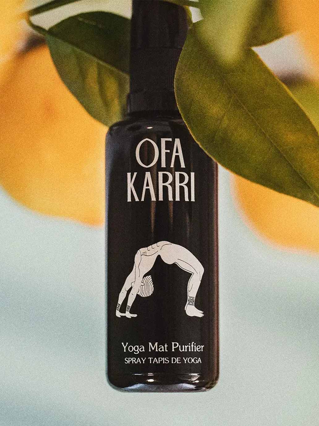 Spray desinfectante para esterilla purificadora de esterilla de yoga
