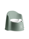 Potty with high backrest