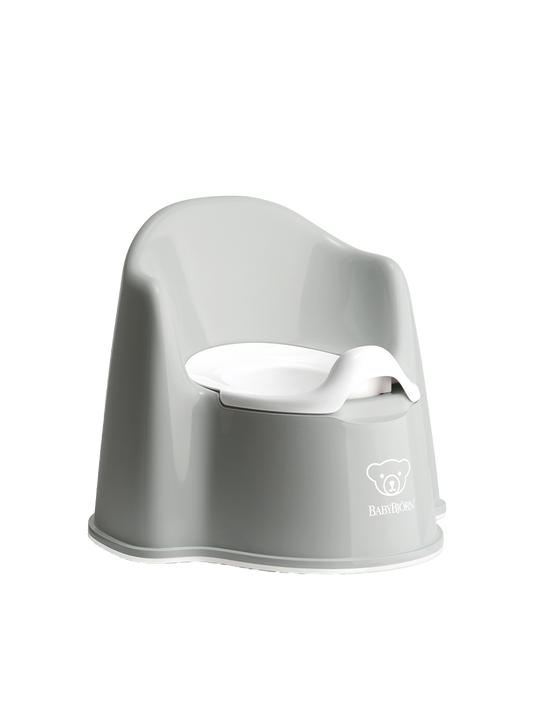 Potty with high backrest