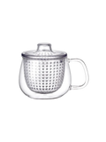 Glass tea mug with infuser