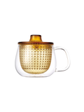 Glass tea mug with infuser