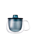 Glass tea mug with infuser