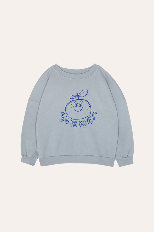 Cotton sweatshirt with a print