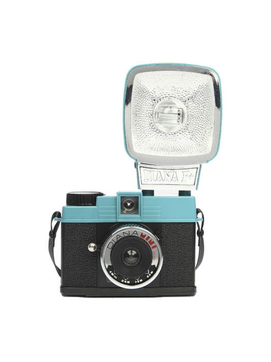 Analógica Diana Mini y Flash Cámara de medio fotograma y cuadrada