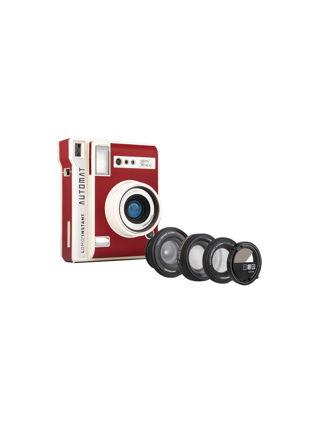 Fotocamera istantanea con obiettivi Lomo'Instant Automat