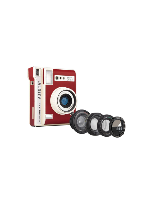 Fotocamera istantanea con obiettivi Lomo'Instant Automat