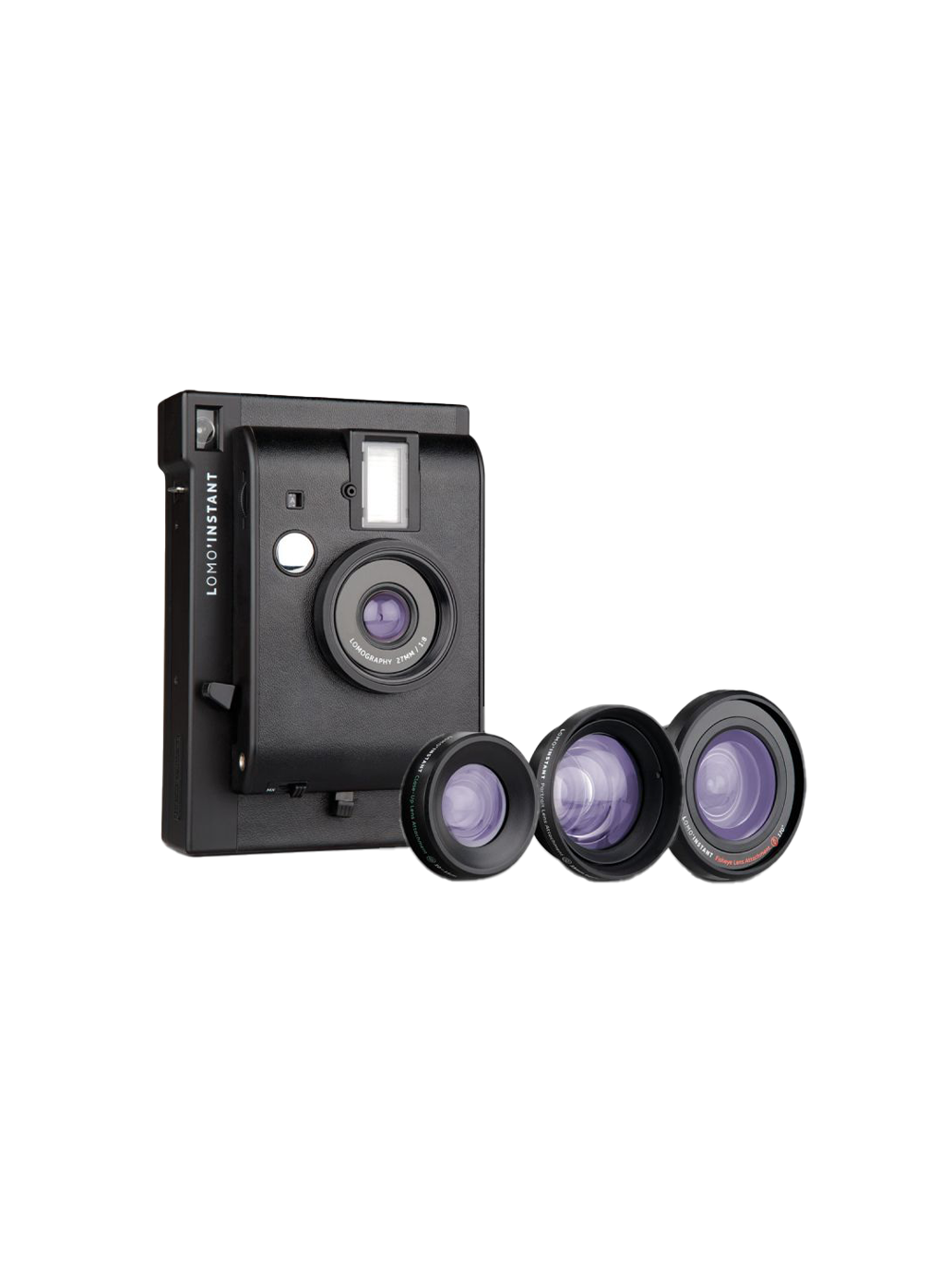 Fotocamera istantanea con obiettivi Lomo'Instant Camera
