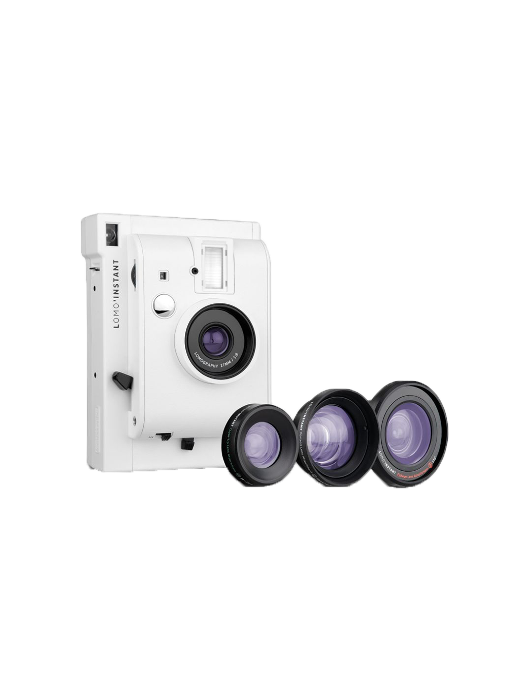 Fotocamera istantanea con obiettivi Lomo'Instant Camera