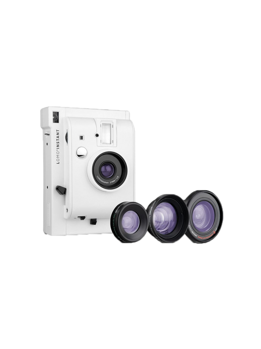 Instant camera with Lomo'Instant Camera lenses