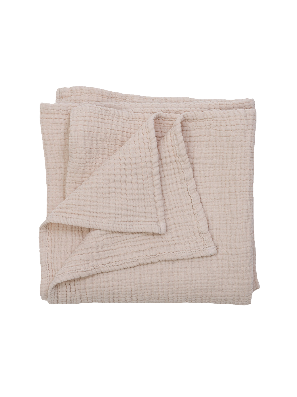 A swaddle made of soft 4-layer muslin