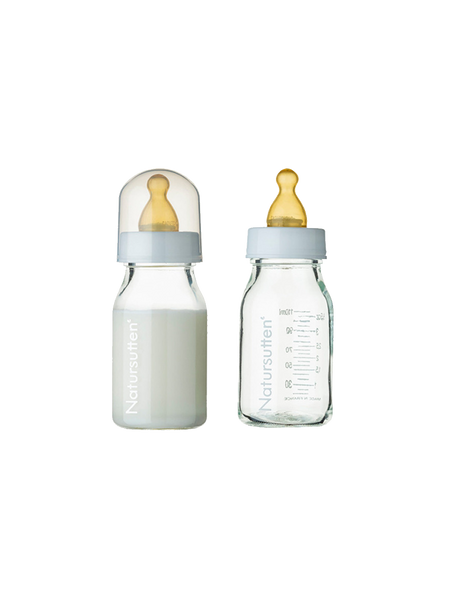 anti-colic glass feeding bottle 2 pcs.