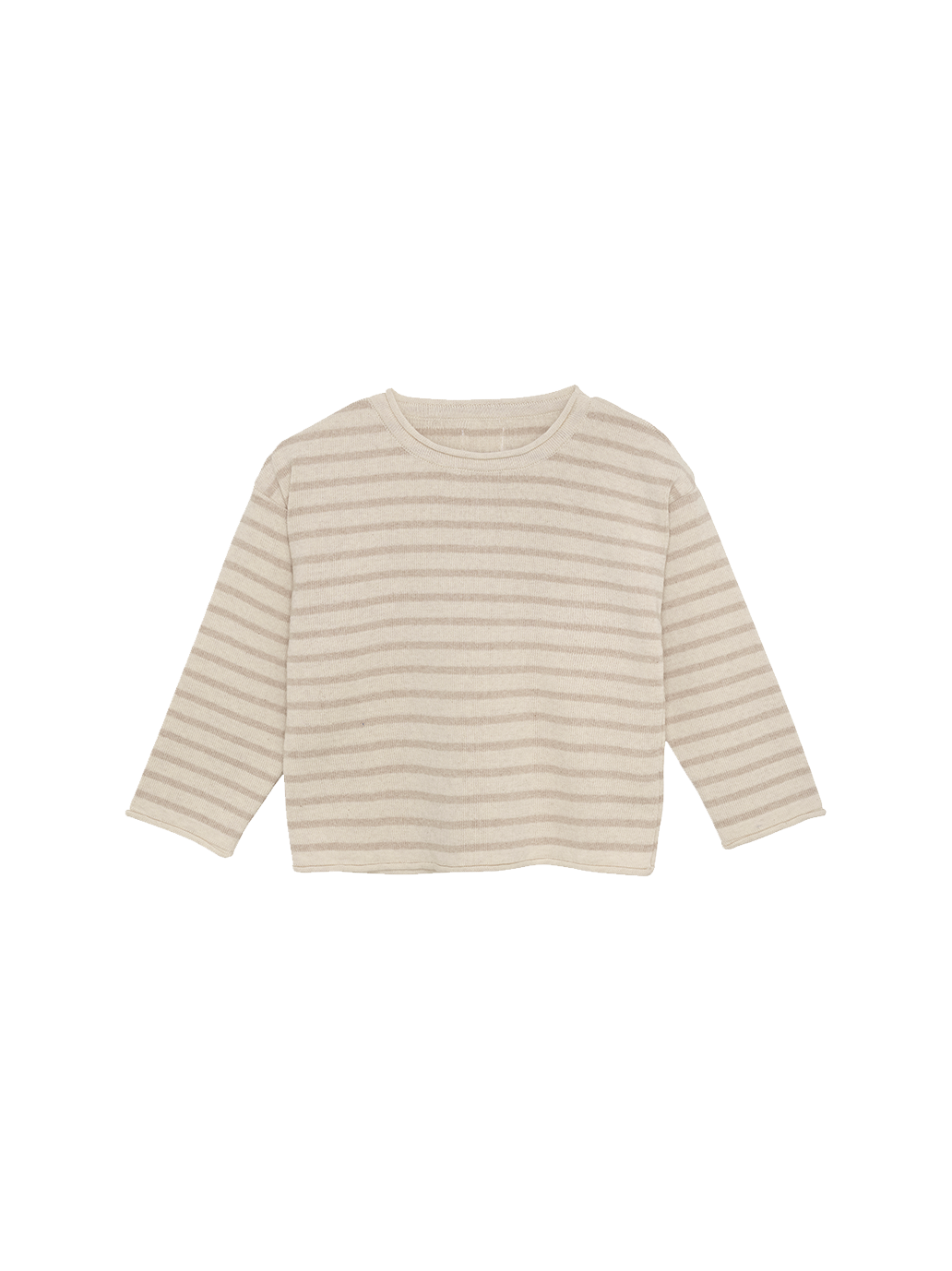 Stripe cotton sweater