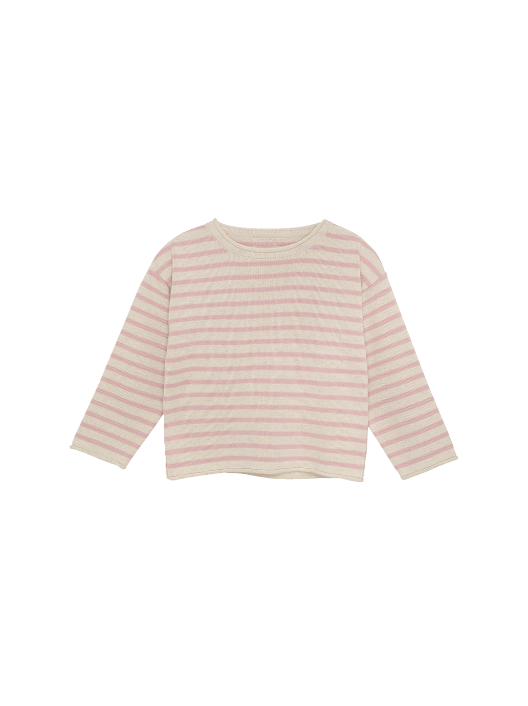 Stripe cotton sweater