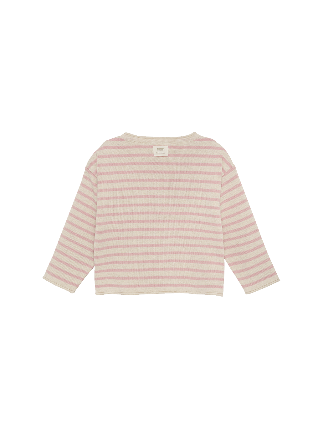 Stripe cotton sweater