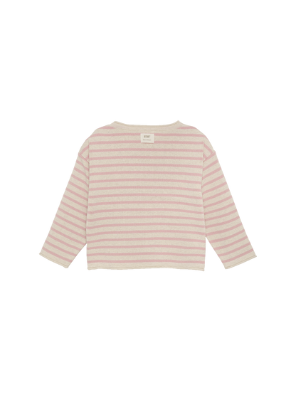 Stripe cotton sweater