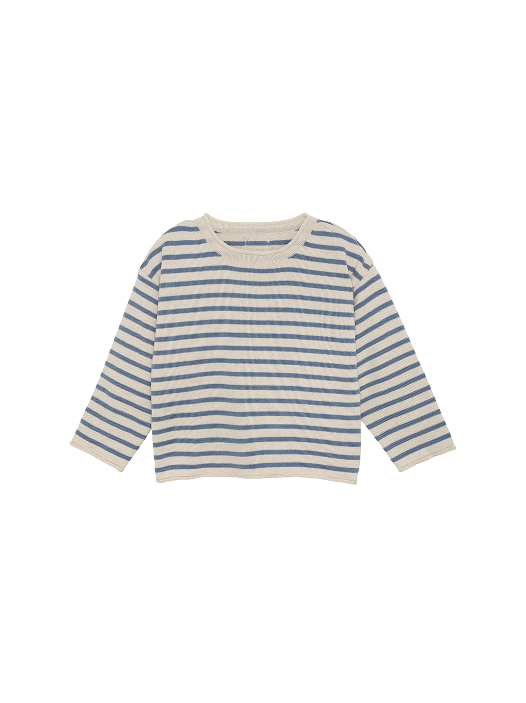 Stripe cotton sweater