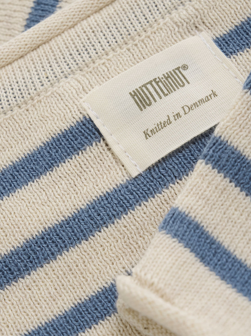 Stripe cotton sweater