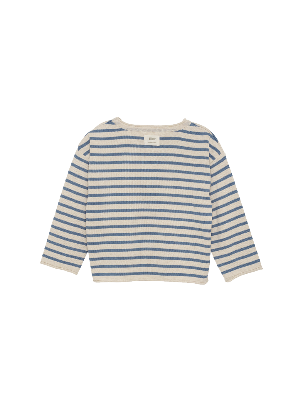 Stripe cotton sweater