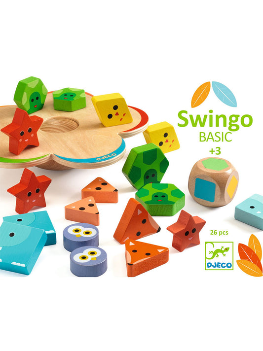 Swingo Basic wooden arcade game