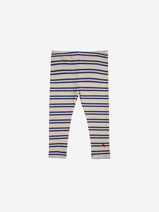Blue Stripes baby leggings blue stripes