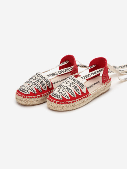 Bobo Choses espadrilles red