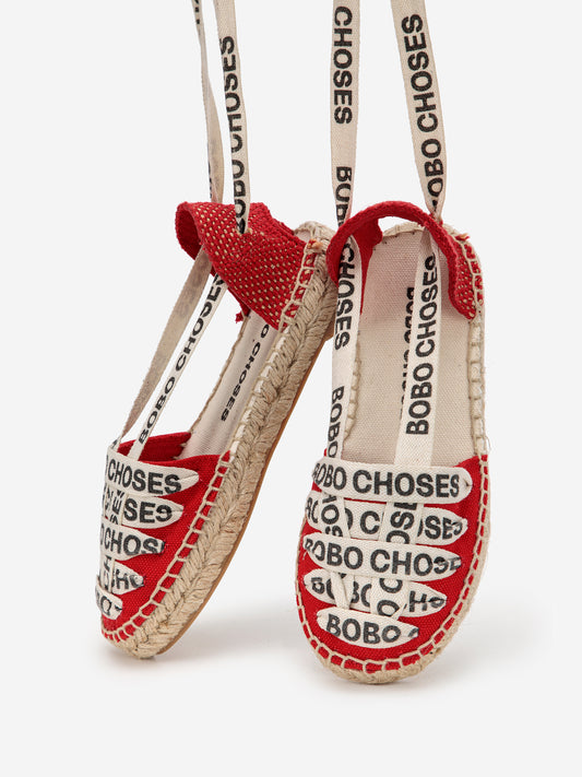 Espadrillas Bobo Choses rosse