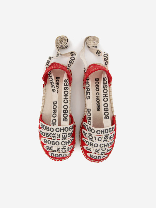 Bobo Choses espadrilles red