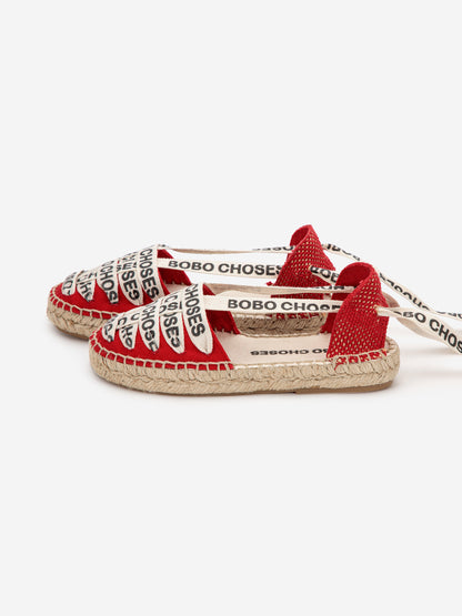 Bobo Choses espadrilles red