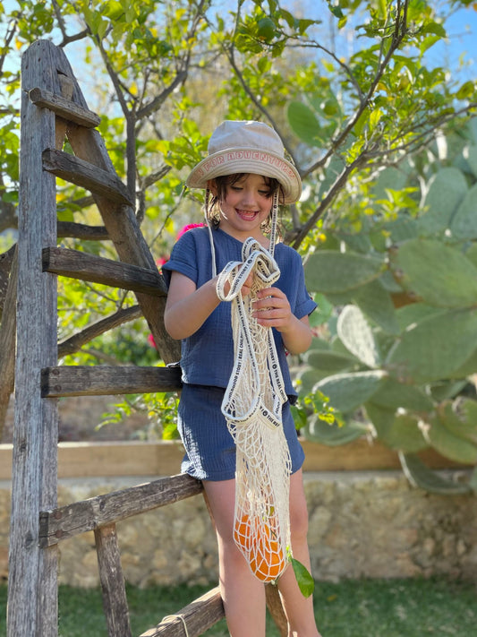 Gorro safari de algodón