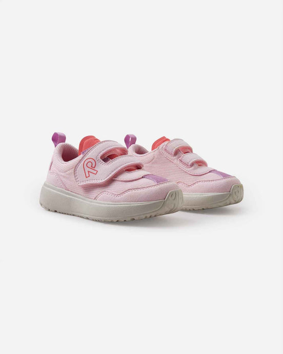 Light Velcro sneakers by Tomera pale rose