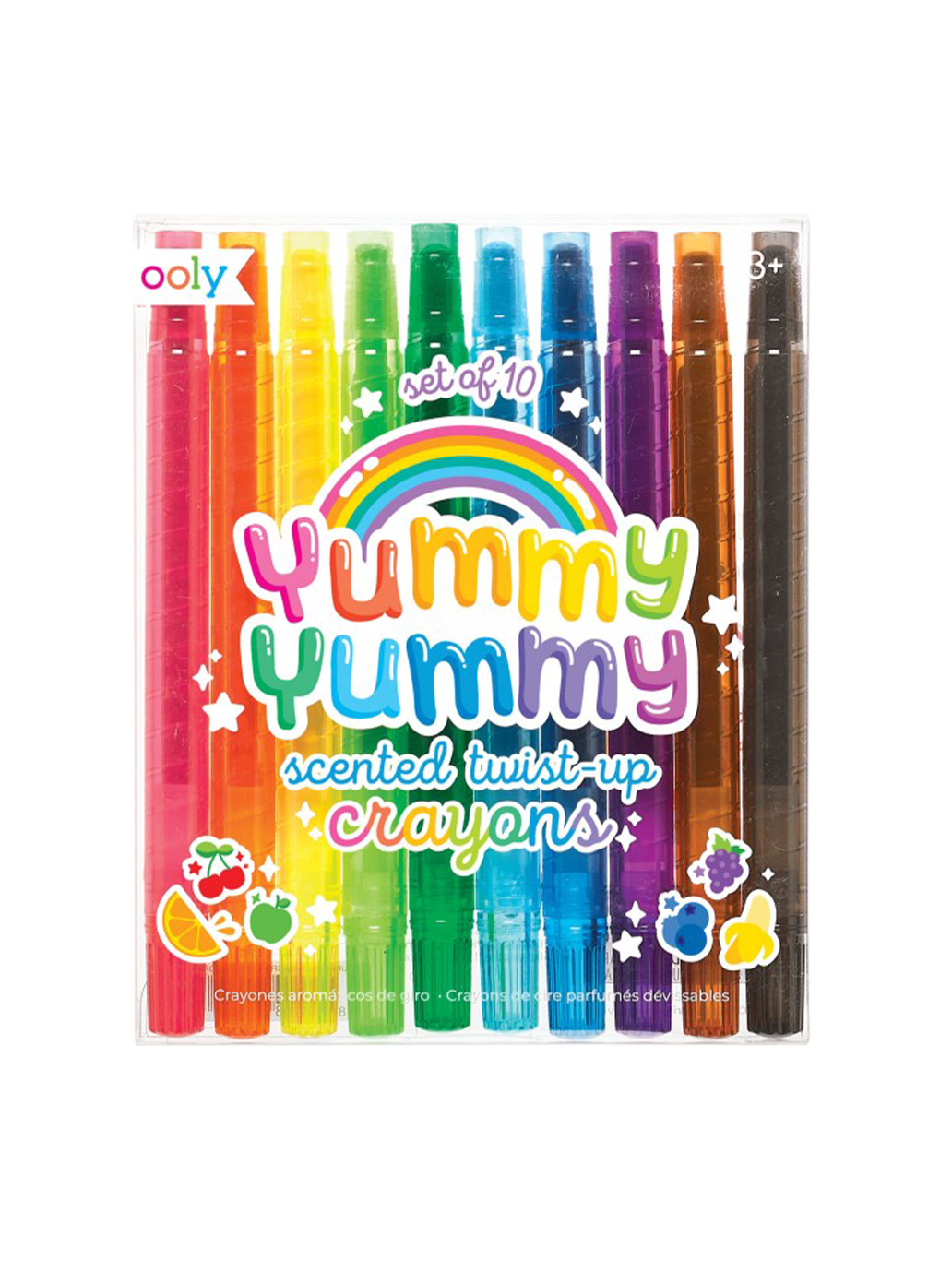 Yummy Yummy scented wax crayons