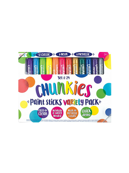 Chunkies Paint Sticks Pintura de crayón variada