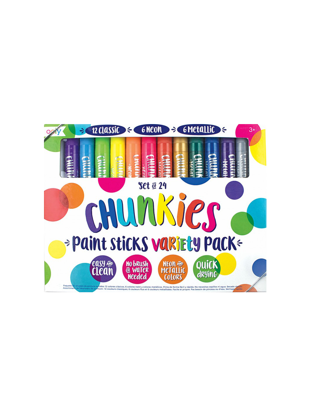 Chunkies Paint Sticks Varietà di colori a pastello