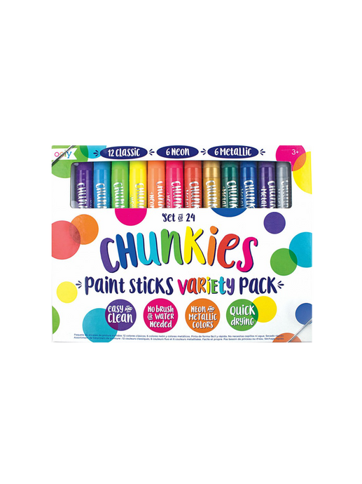 Chunkies Paint Sticks Variety crayon paint 24 colors