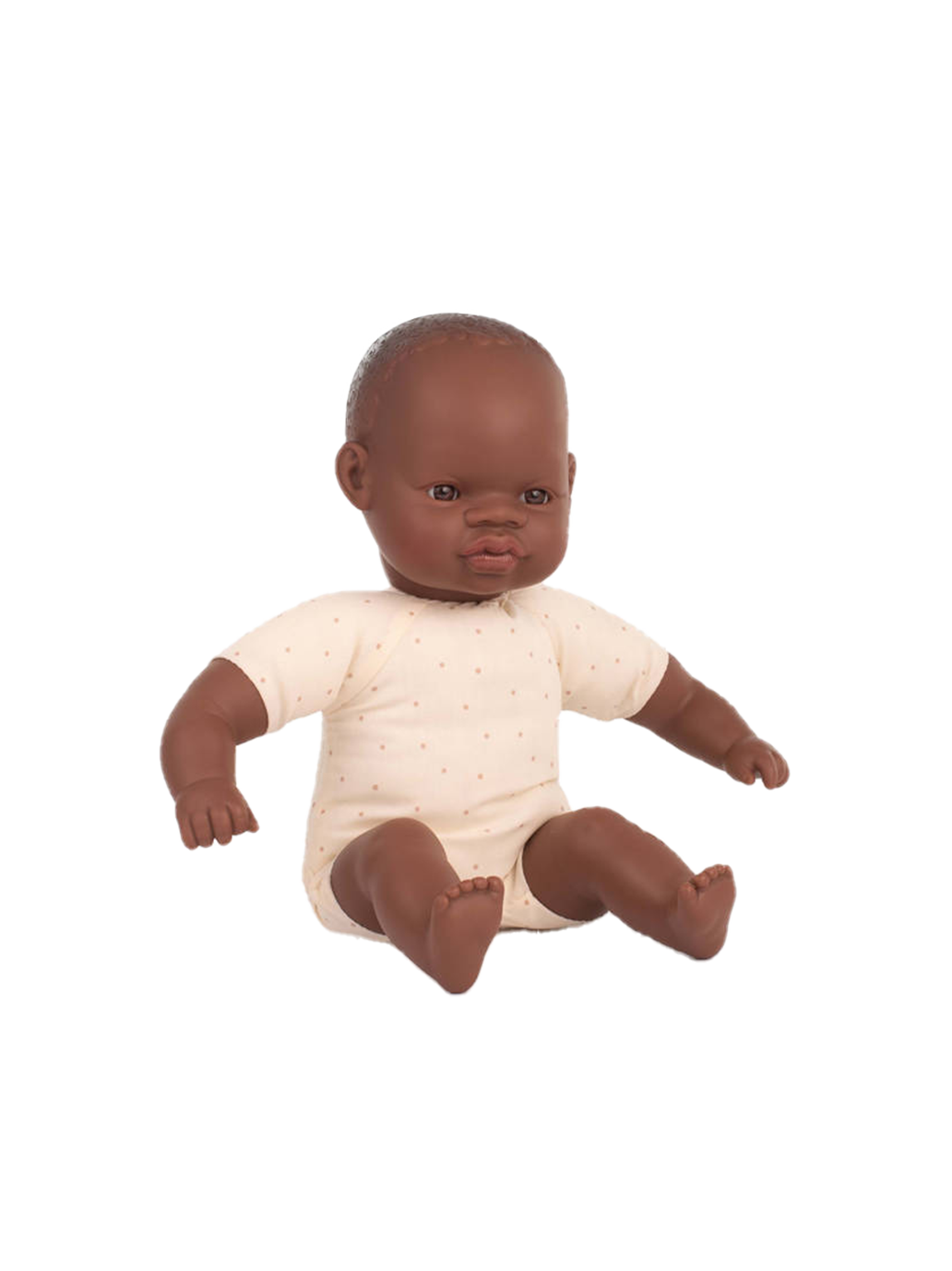 A doll with a soft belly