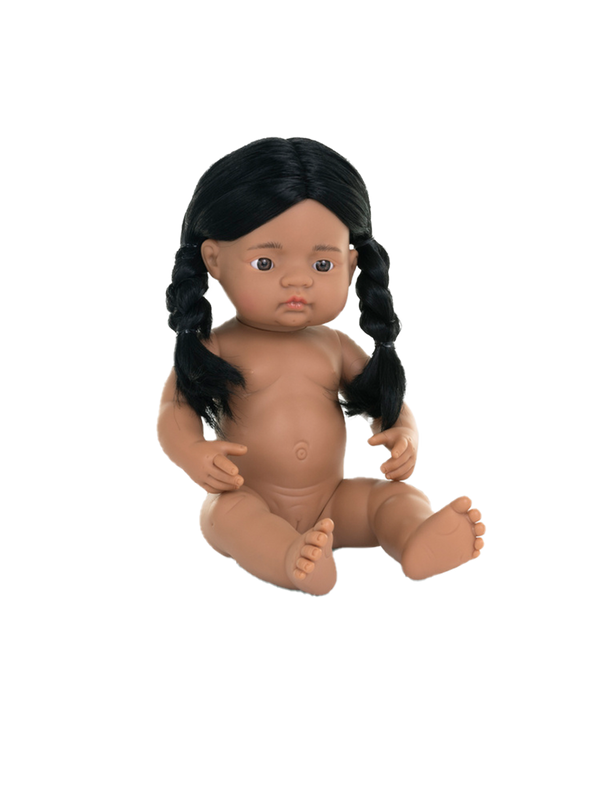 Girl doll 38 cm native american