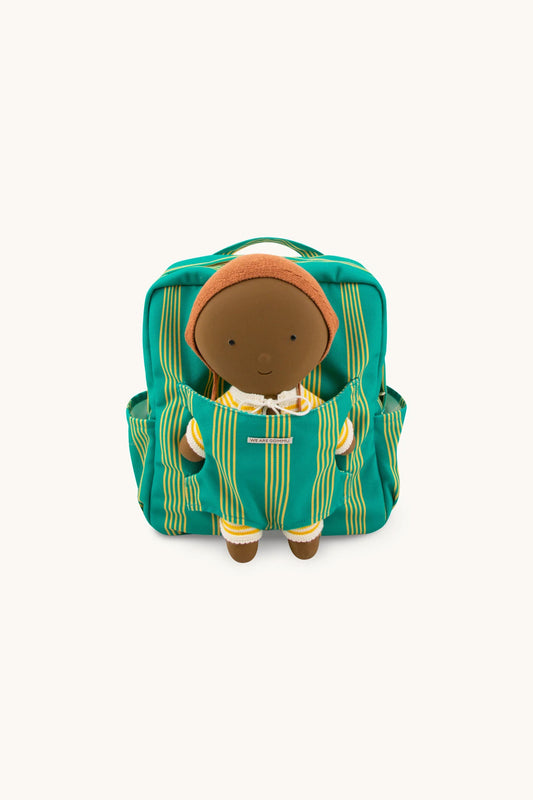 Backpack with a baby carrier for a doll