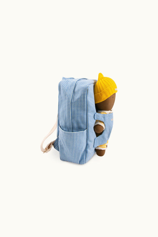 Backpack with a baby carrier for a doll