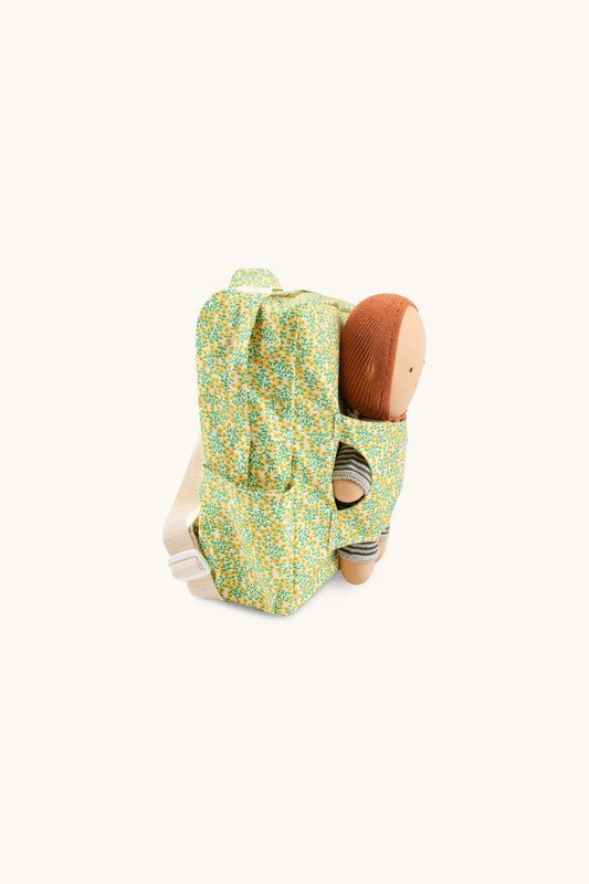 Backpack with a baby carrier for a doll