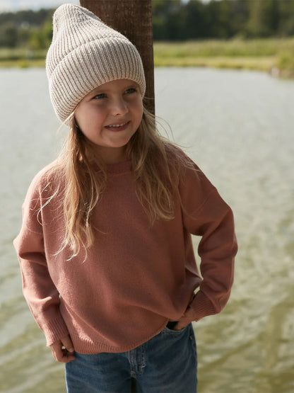 Jersey de merino para niños de todos los días.