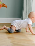 non-slip knee pads for crawling grey